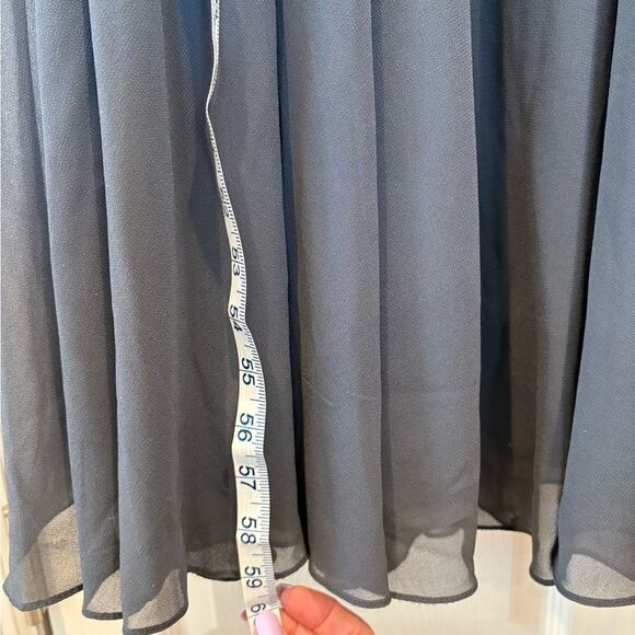 NWT J Kara Women's Beaded Illusion-V-Neck Gown Dress Size 12 Style 5578GR - Picture 13 of 16